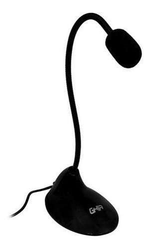 Microfono Ghia Para Pc De Escritorio Con Cuello Flexible /vc