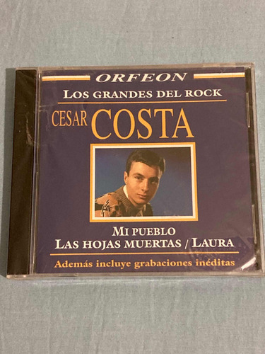 Cesar Costa / Orfeón Grandes Del Rock Cd Nuevo Sellado (Usado)