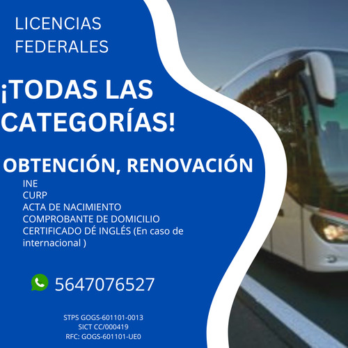 Licencias Federales 