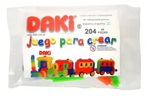Comprar Daki 204 Bloques Encastre Creativo Bolsa 48 Piezas Original