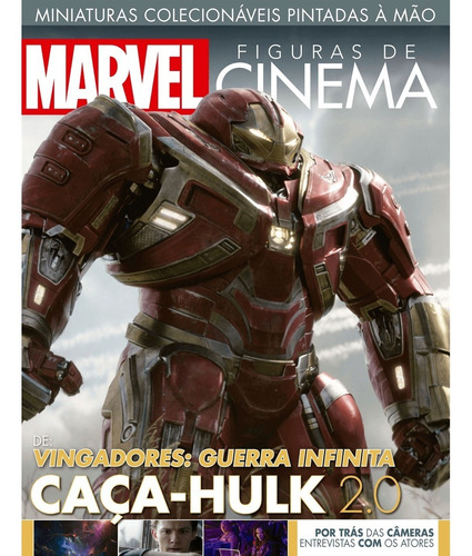 Hulkbuster Especial 18 Cm Marvel Eaglemoss Iron Man Resina