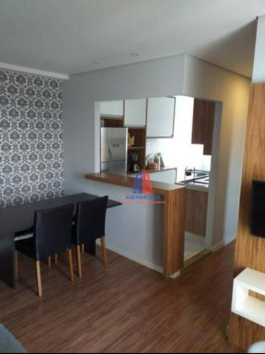 Imagem 1 de 30 de Apartamento Com 2 Dormitórios À Venda, 50 M² Por R$ 240.000 - Residencial Bosques Da Itália - Jardim Guanabara - Americana/sp - Ap0876
