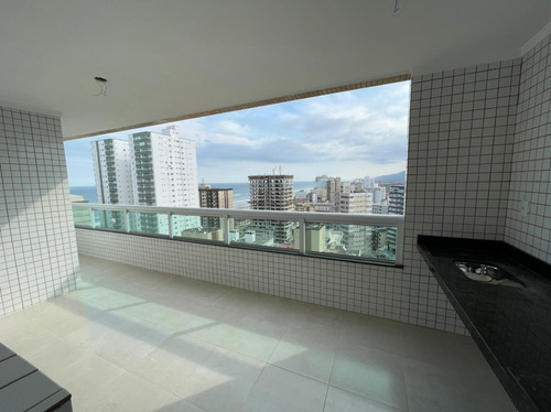 Imagem 4 de 14 de Apartamento 2 Dormitórios- 100mts Praia- Alto Padrão- Amf48