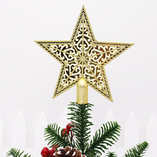 . Decoración Navideña Con Forma De Estrella Hueca En Forma