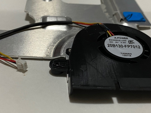 Cooler Fan + Disipador Interno Netbook G4 E11-s2 Es10