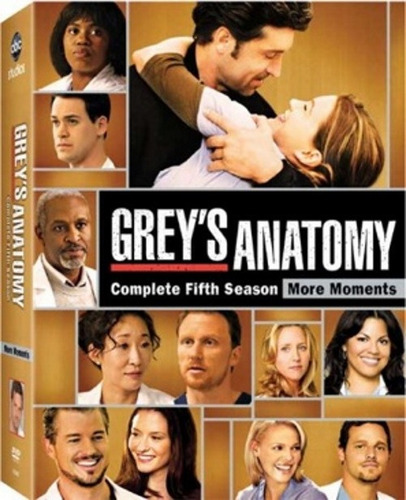 Serie Dvd Grey's Anatomy Temporada 5 Original Nuevo Sellado