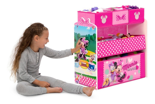 Mesa Y Sillas Minnie Mouse Juguetero Delta Envio Gratis Msi