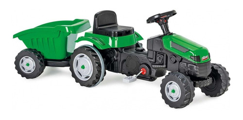 Vehículo a pedal tractor Rally Wheels Tractor 07-316 color verde