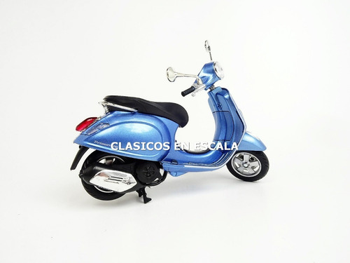 Vespa Primavera 125 - Azul - Moto New Ray 1/12