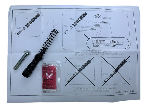 Kit Reparo Cilindro Mestre Embreagem New Civic New Fit City