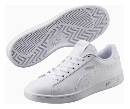 Calzado Puma Puma Smash V2 L  Hombre -blanco