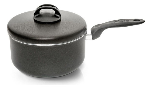 Panela Com Cabo Antiaderente 18cm 2,4l Eterna Nigro Cor Preto