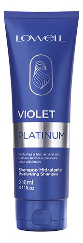 Lowell Violet Platinum Shampoo 240 Ml