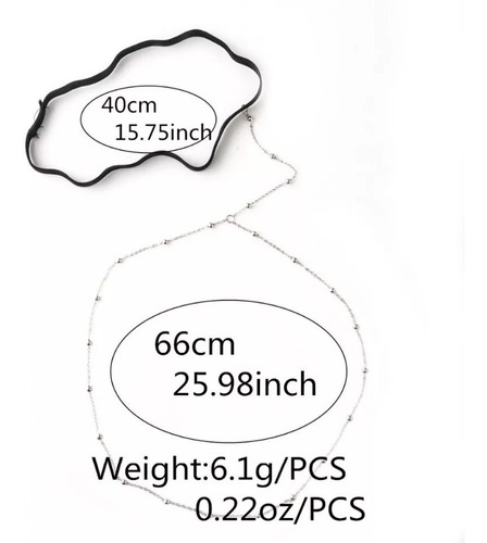 Tobillera Cadena Para El Cuerpo Muslo To1026