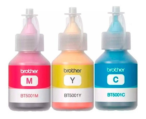 Kit Botellas Tinta Original Brother Colores T310 T510w T710w