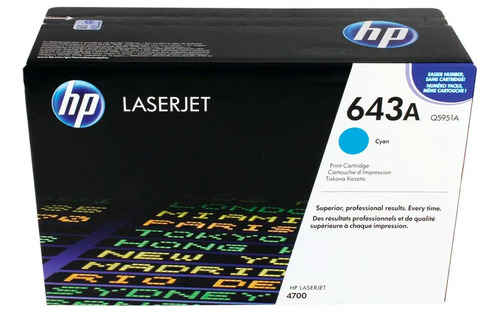 Toner Hp Q5951a (643a) 10000 Páginas | Original