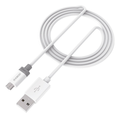 Cable De Carga Y Datos Kbod Cbo21v8 3.4a Tipo Usb A V8