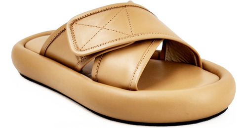 Sandalias Premium Cholas De Mujer Troncoso 212 Cuero Suela