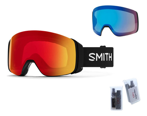Smith 4d Mag Medium Fit Ski Goggles For Men For Women Spare