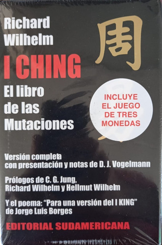 I Ching Libro De Las Mutaciones R Wilhelm Sudamericana