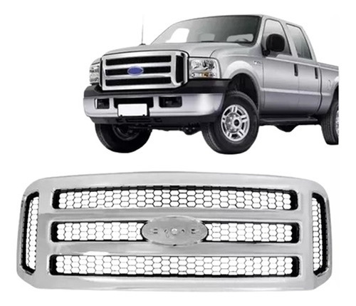 Grade Cromada F250 F350 F4000 Moderna 2007 2008 2009 2010