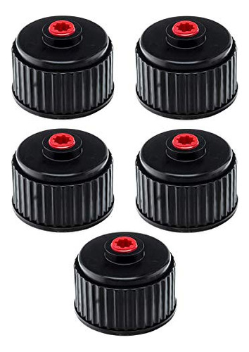 Fuels 3042 Replacement Jug Cap, 5 Pack