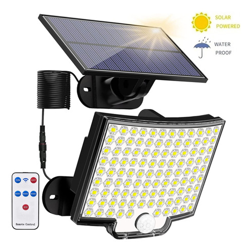 Reflectores Con Sensor De Movimiento, 106 Led, 3000 Lm, Alim