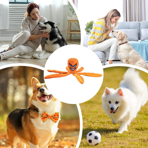 Juguete Para Perros De Pulpo Juguetes Para Peluches Para Per