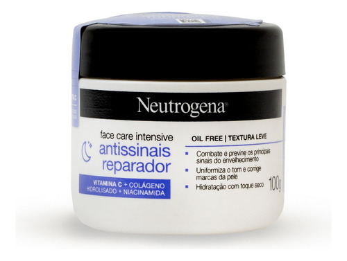 Neutrogena Reparador Facial Noturno 100g