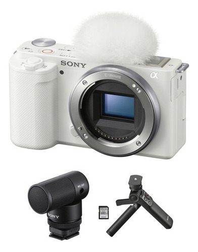 Kit Creador De Contenido Sony Zv-e10 Cámara Sin Espejo Cuer