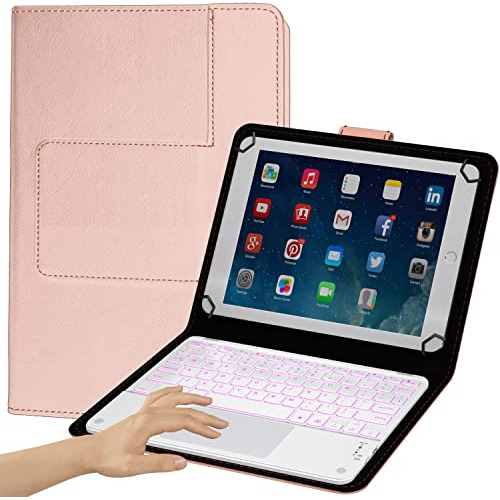 Funda Teclado Touchpad Tablets De 9 , 9.7 , 10.1 , 10.2...