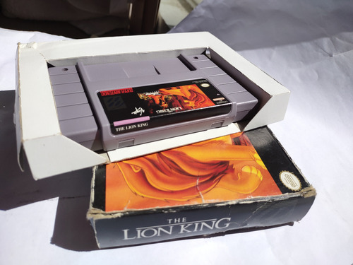 The Lion King ( El Rey León ) Snes Super Nintendo (Usado)