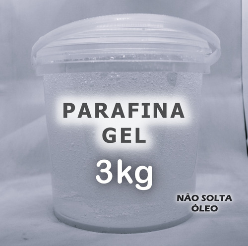 Parafina Gel Cristal 3kg Para Velas Artesanais
