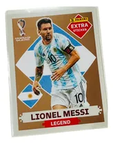Comprar Figurinha Legend Extra Messi Bronze Copa Do Mundo 2022