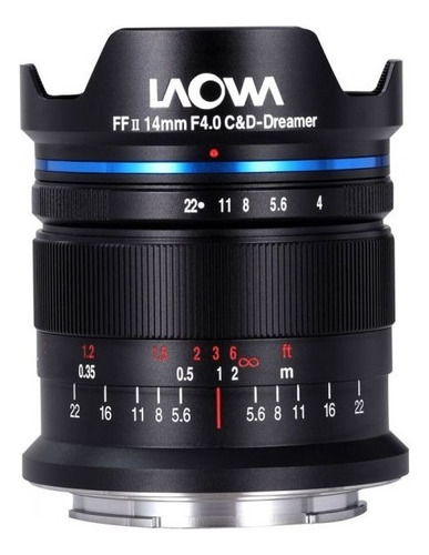 Lente Laowa Zero Ff Rl Fe 14mm F/4 Para Sony