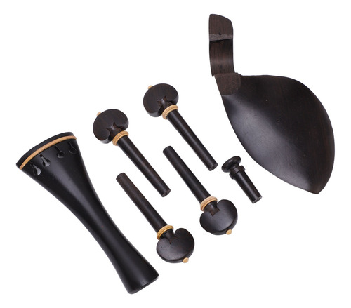 Juego De Accesorios Para ViolĂn 4/4 Con Incrustaciones De Ma