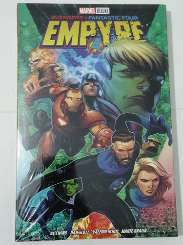 Empyre Marvel Deluxe, Avengers-fantastic Four, En Español. 