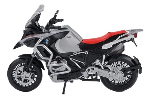 Bmw R1250gs Miniatura Metal Moto Turismo Con Luces Y Sonido