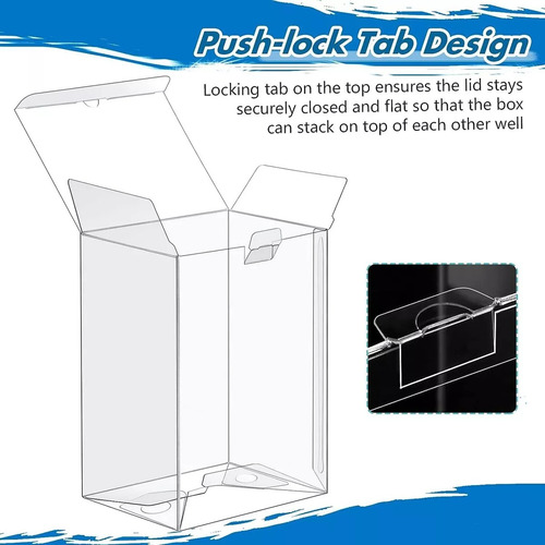 10 Protector Para Funko Pop Semirigido Cifra Caja Embalaje
