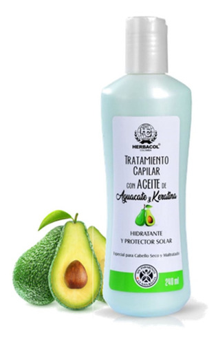 Tratamiento Capilar Aguacate Y Keratina - mL a $65