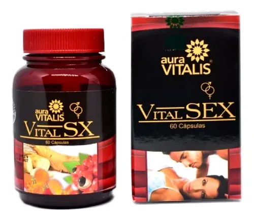 Vital Sex Suplemento Nutricional Sexual 60 Cápsulas Sin Gluten
