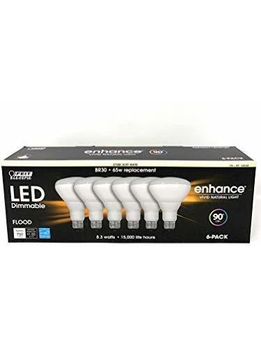 Feit 65w Equivalent Soft White Br30 Dimmable Enhance Bombill