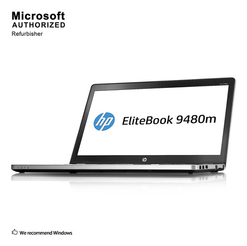 Hp Elitebook Folio 9480m, Intel Core I5, 8gb Ram, 500gb Hdd Plateado (Reacondicionado)