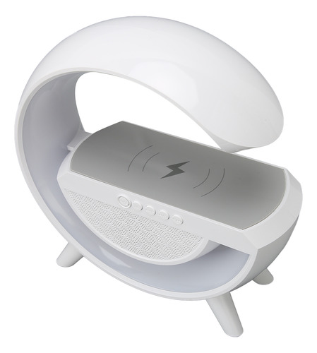 Alto-falante Bluetooth Portátil De Cabeceira, Carregador Sem