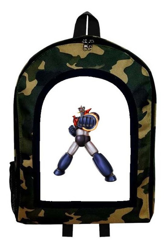 Mochila Camuflada Mazinger Z Modelo 81