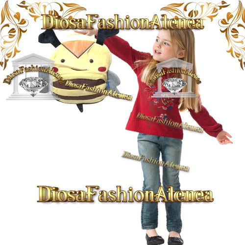 Mochila Infantil Escolar Animalitos Jardín Niñas Niños Amarillo Abejita