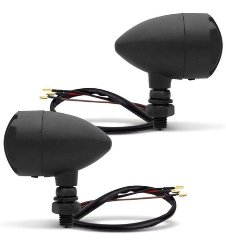 Imagem 2 de 9 de 4 Piscas Seta Freio Bullet Moto Custom Harley Sportster 883