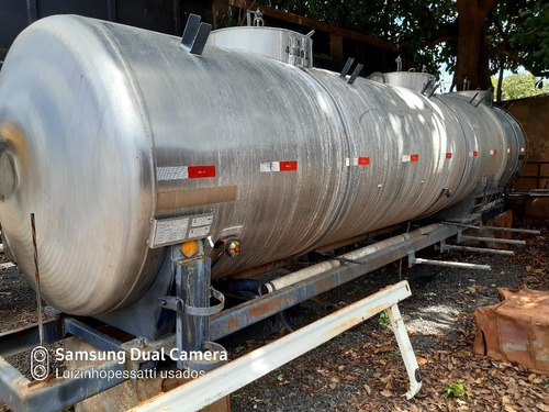 Tanque Inox 12.000 L 7 Metros C/ 3 Compartimentos Ano 2000