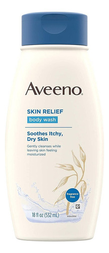 Gel Para Baño Active Naturals Skin Relief, Aveeno, 18 Onza