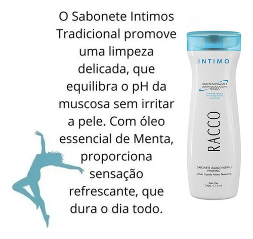 Kit 5 Unidades Sabonete Íntimo Tradicional Racco